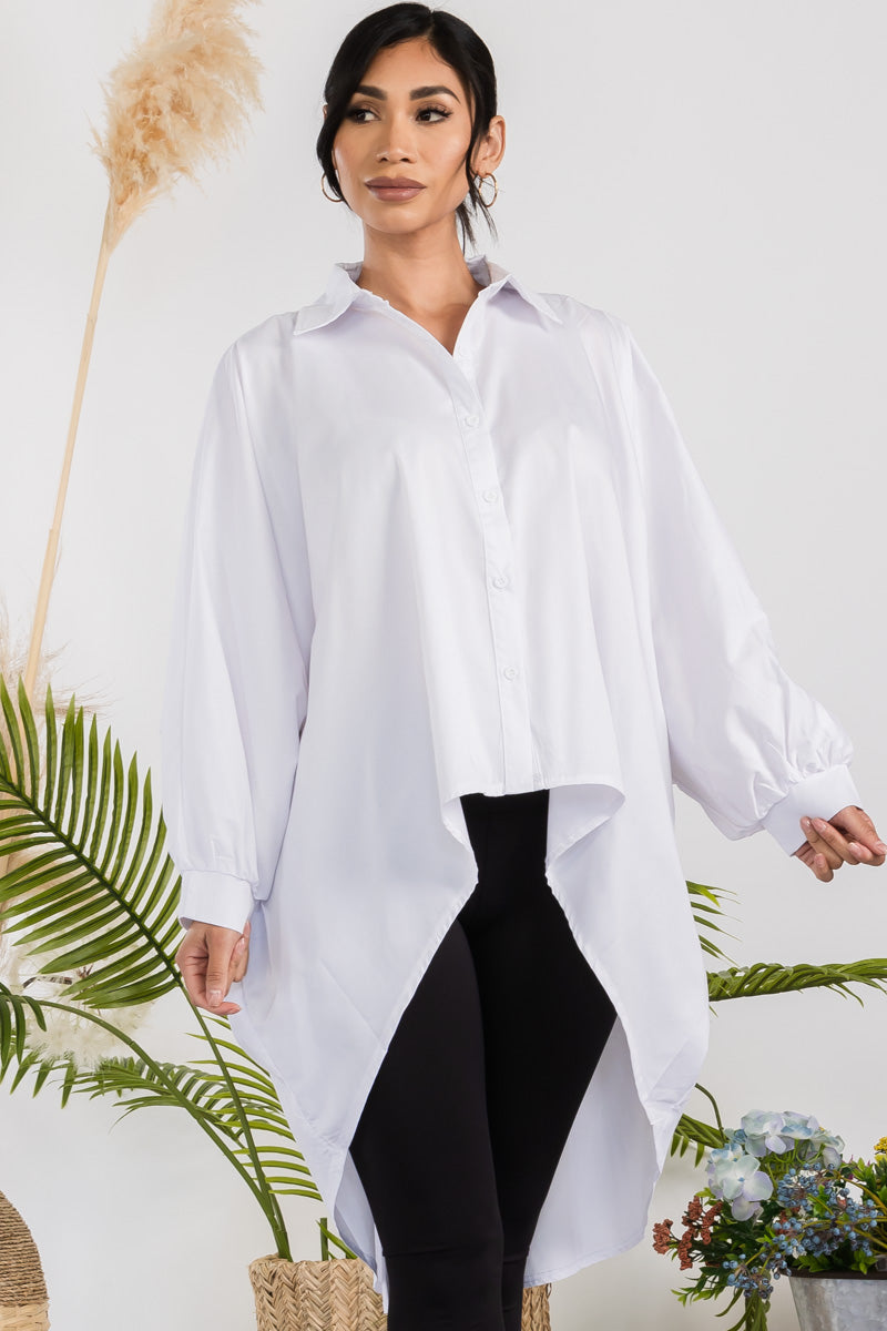 T304R - HI-LO LONG SLEEVE SHIRT