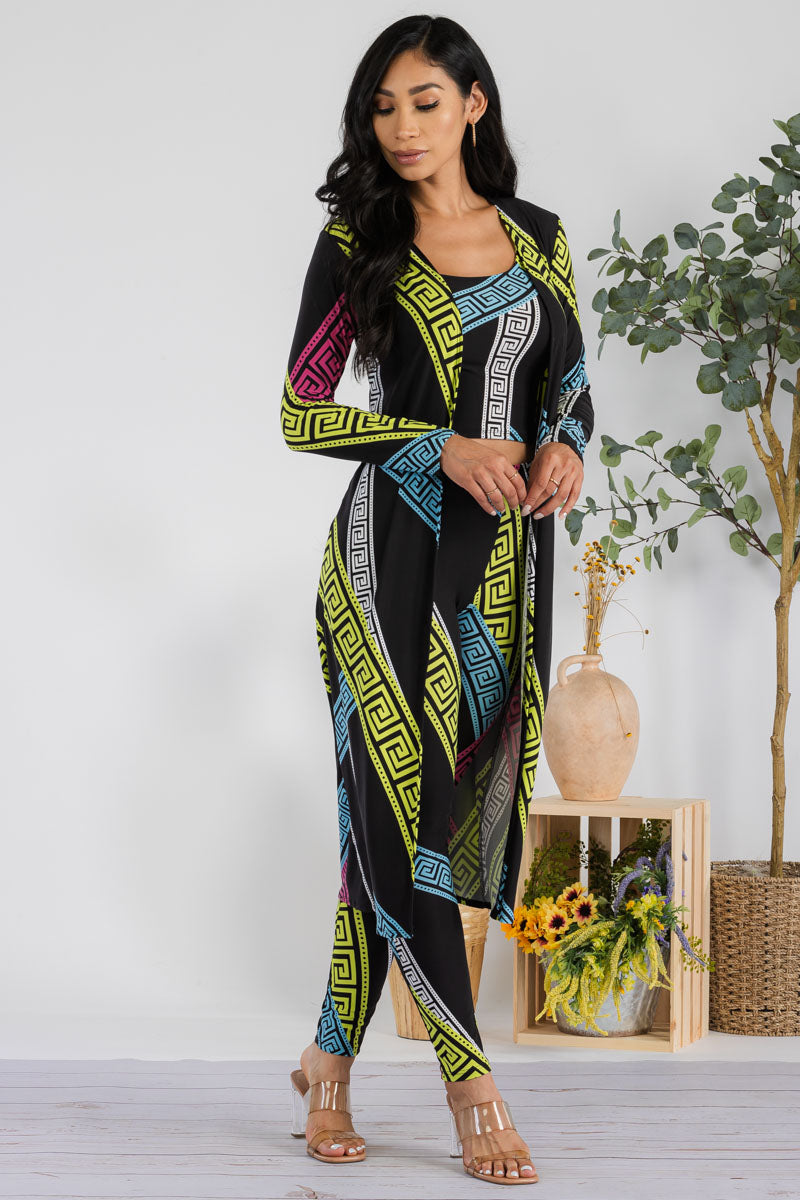 HH624R-VERS - 3 PC PANT AND DUSTER SET